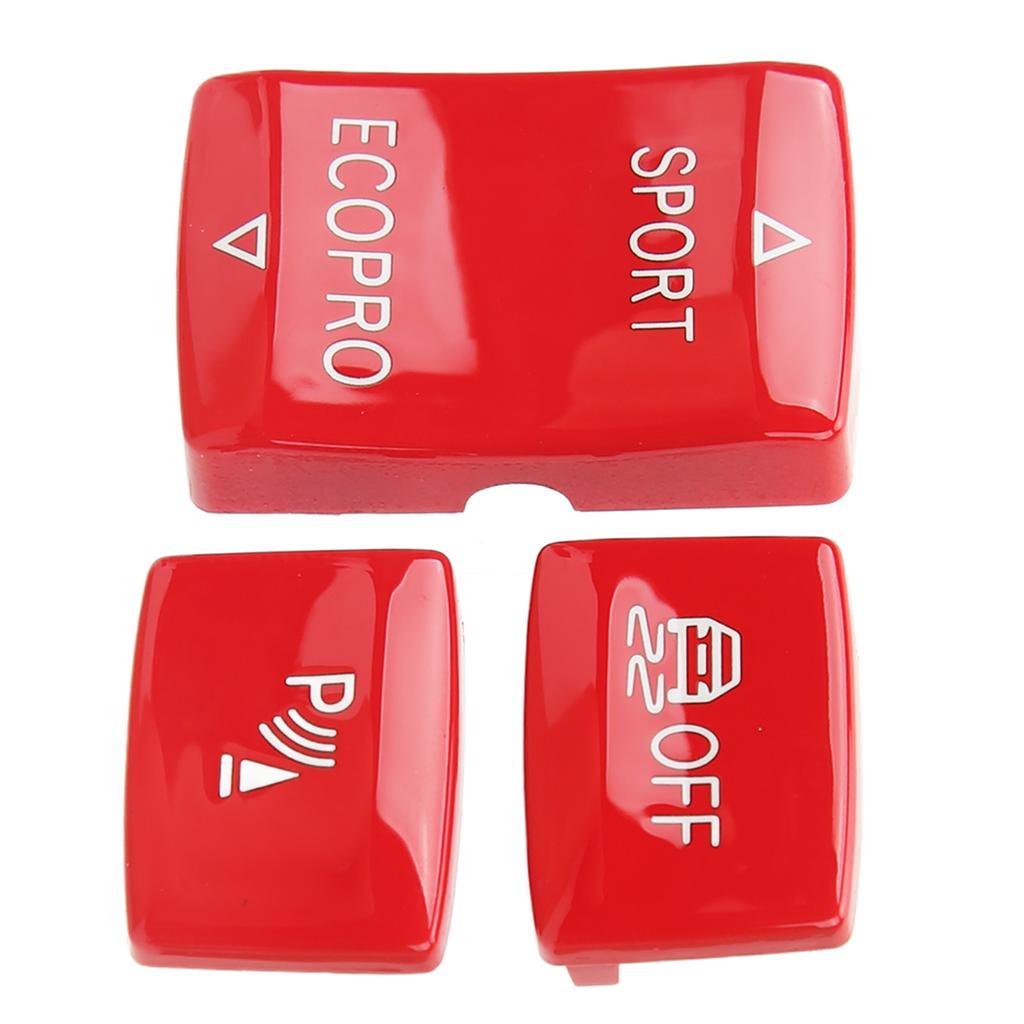3 Pcs Gear Button Kit 6131 9252 912?1 ESP Antislip Switch Sport Button Radar Sensor Key Replacement