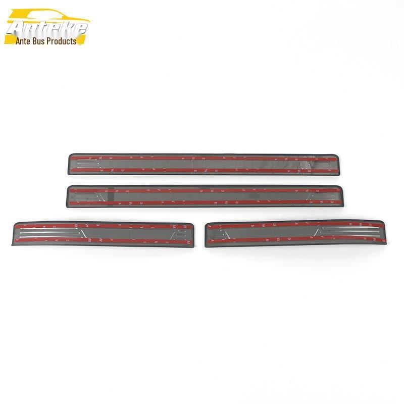 Bright Stainless Steel Sill Strips for Omoda 22 - Decorative Welcome Pedal Stickers Car Accessories
