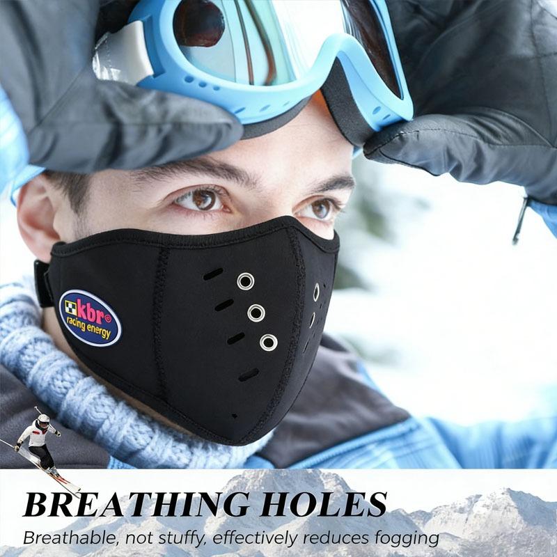 1-5PCS Electric Vehicle Specific Fall Winter Face Mask Windproof Cold Protection Ear Cover 2 in 1 Unisex Riding Guard
