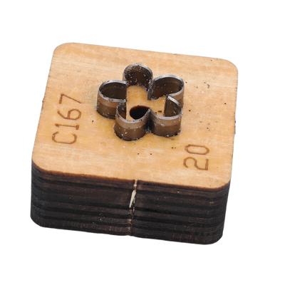 Leather Cutting Die Flower Shaped Metal Leathercraft Cutter Punching Mold Crafting Tool
