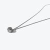 Rush Off Surgical Steel Dice Pendant Chain Necklace