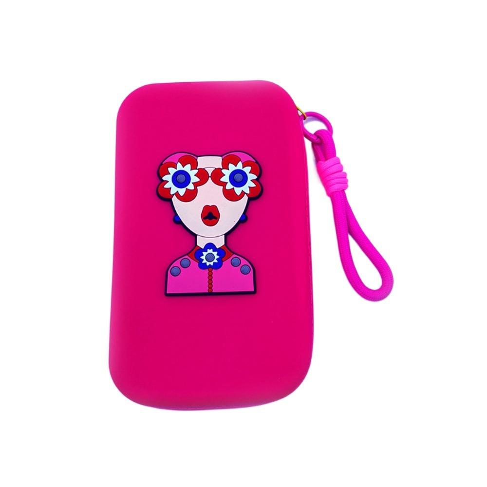 Anti-lost Modern Lady Storage Bag Lightweight Cartoon Phone Bag Waterproof Makeup Pouch  School