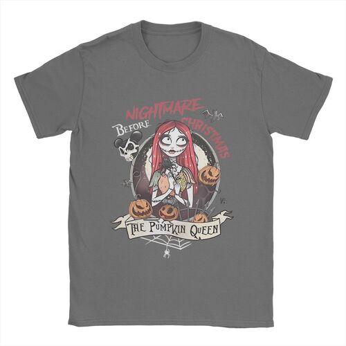 Jack And Sally Halloween Couple Shirt Nightmare Before Christmas Jack Skellington The Pumpkin King Zero Sally Pumpkin Queen Tee S