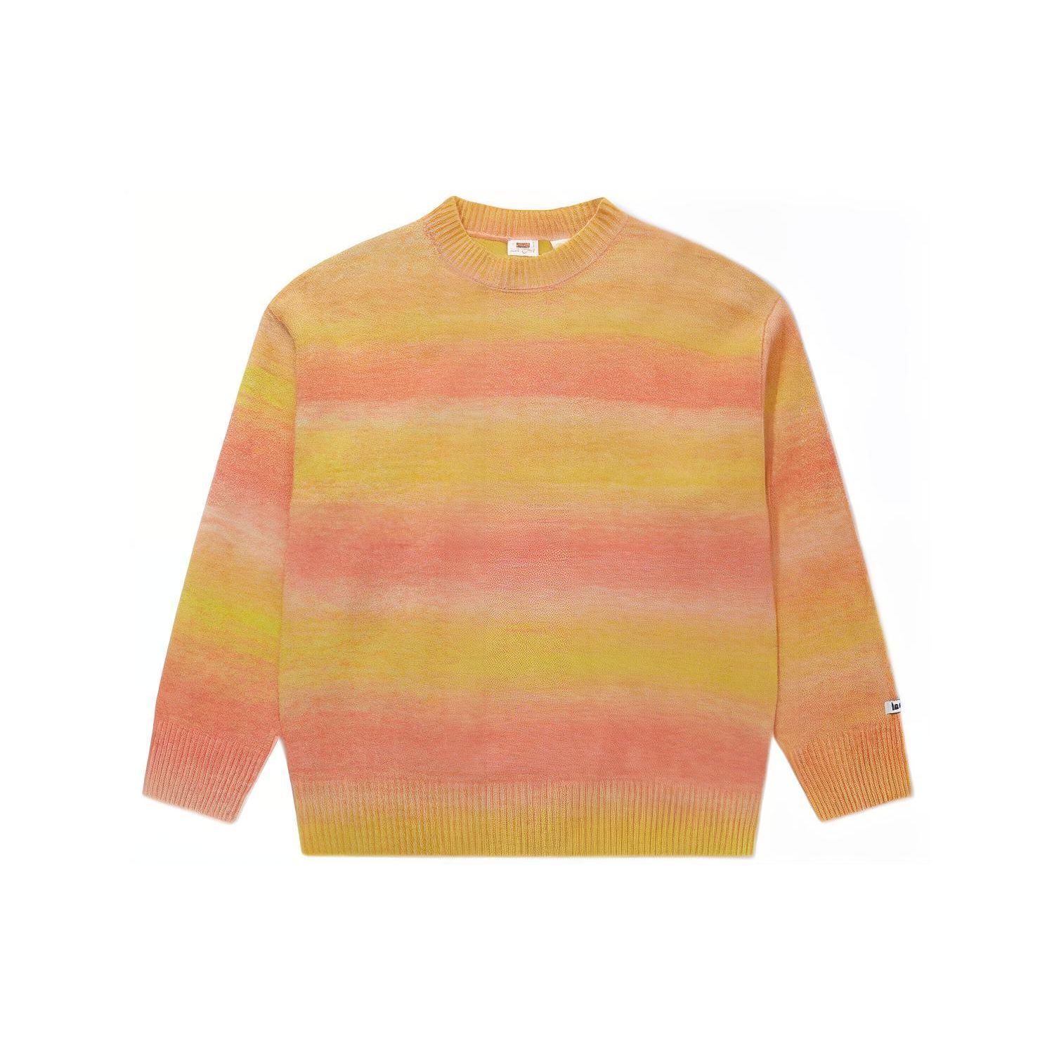 

Levis FW22 Повседневный трикотажный свитер с круглым вырезом и длинным рукавом Женский свитер Оранжевый A3240-0005 L