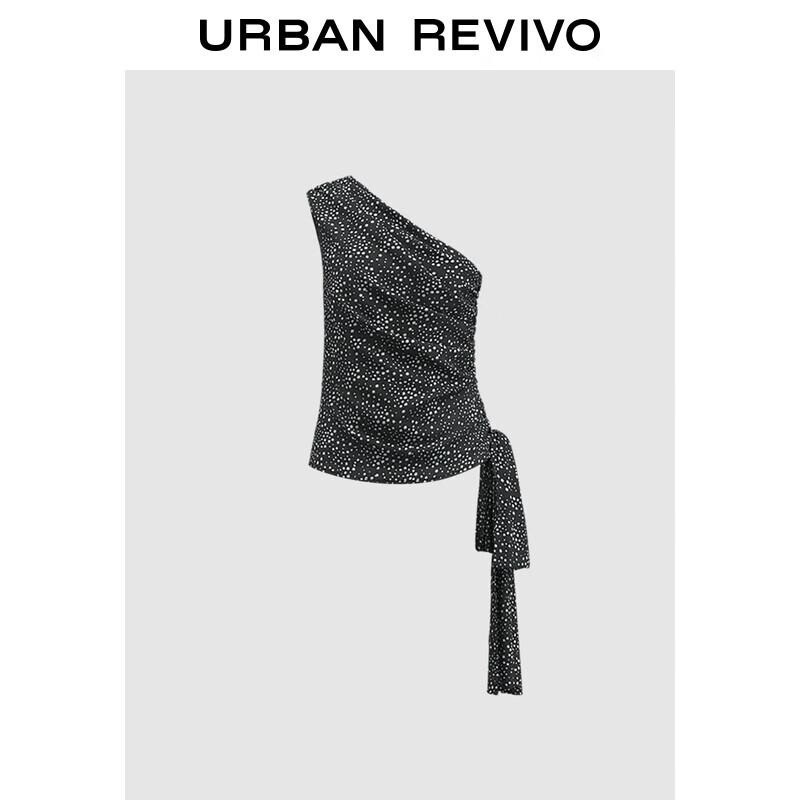 UR 2025 Autumn Women s Asymmetric Patterned Camisole S