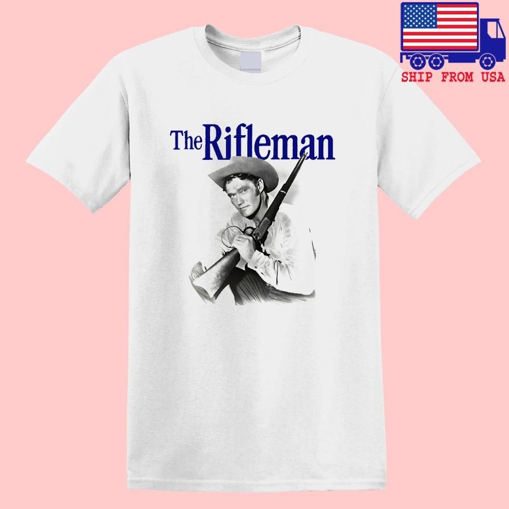 The Rifleman Men s White Size S-5XL S