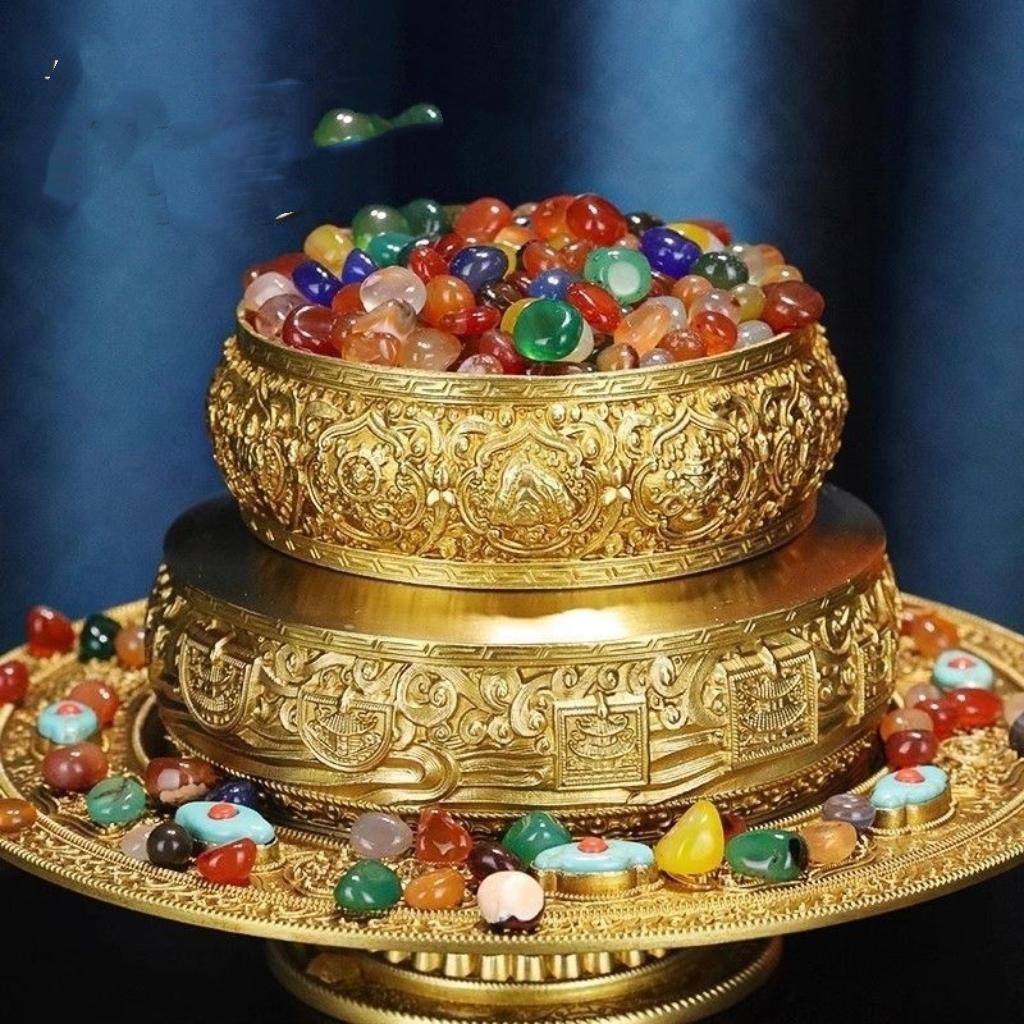 7 Chakra Crystal Mix - Healing Gemstone Collection for Meditation, Altar Offerings, Mandala Making, & Aquarium Decor