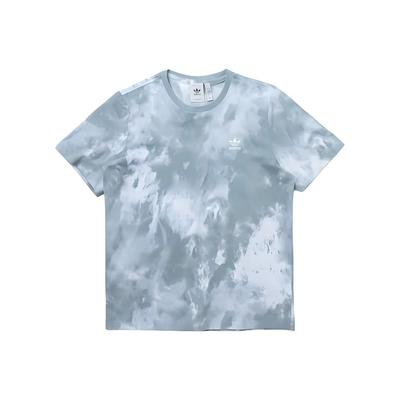 SS22 Tie-Dye Sportowy Domowy T-shirt z Krótkim Rękawem Męski Top Wielokolorowy HE9448