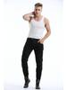 High Elasticity Straight Leg Motorcycle Riding Jeans