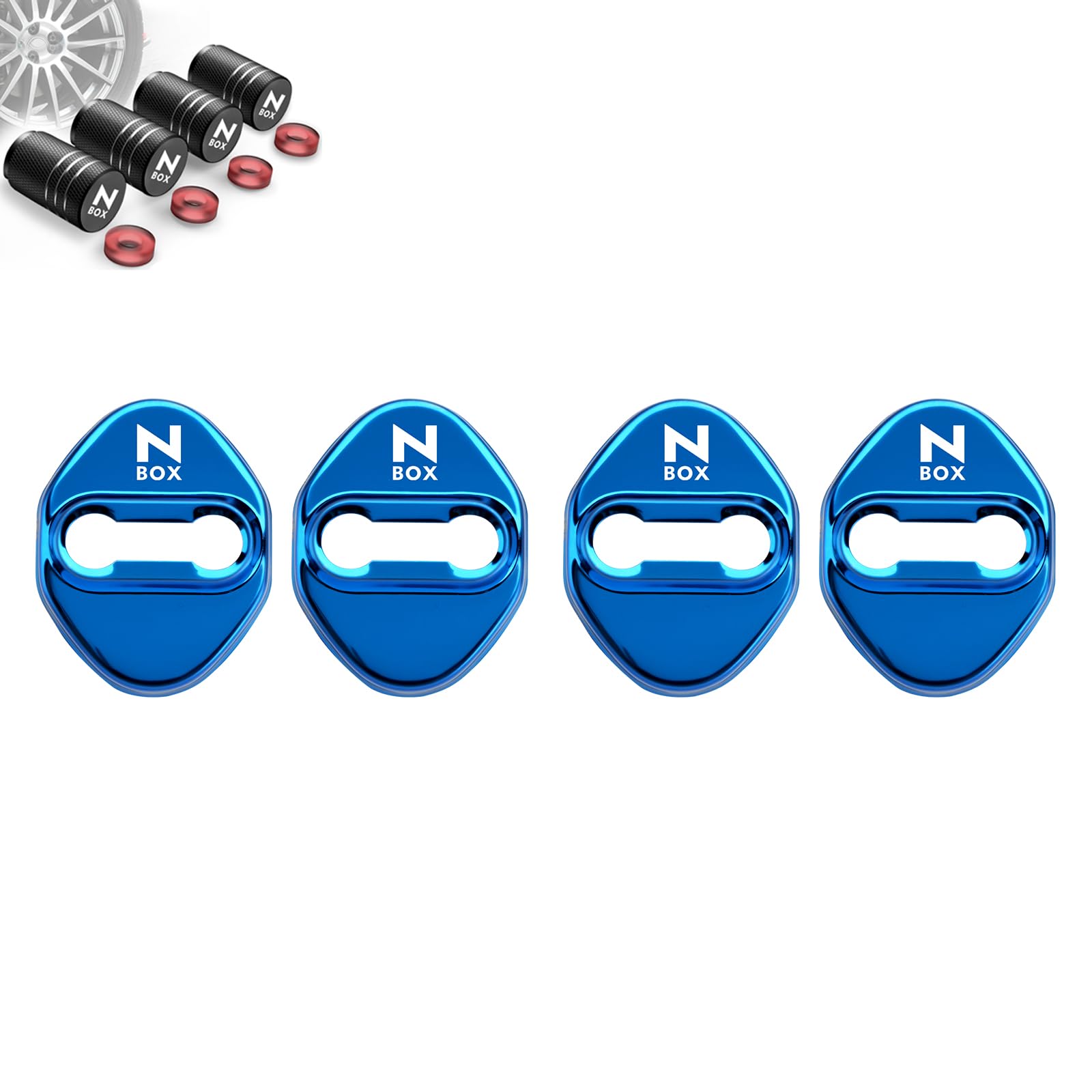 For Honda N-BOX Custom Accessories Door Lock Striker Cover for nbox JF1 JF3 JF5 nbox only