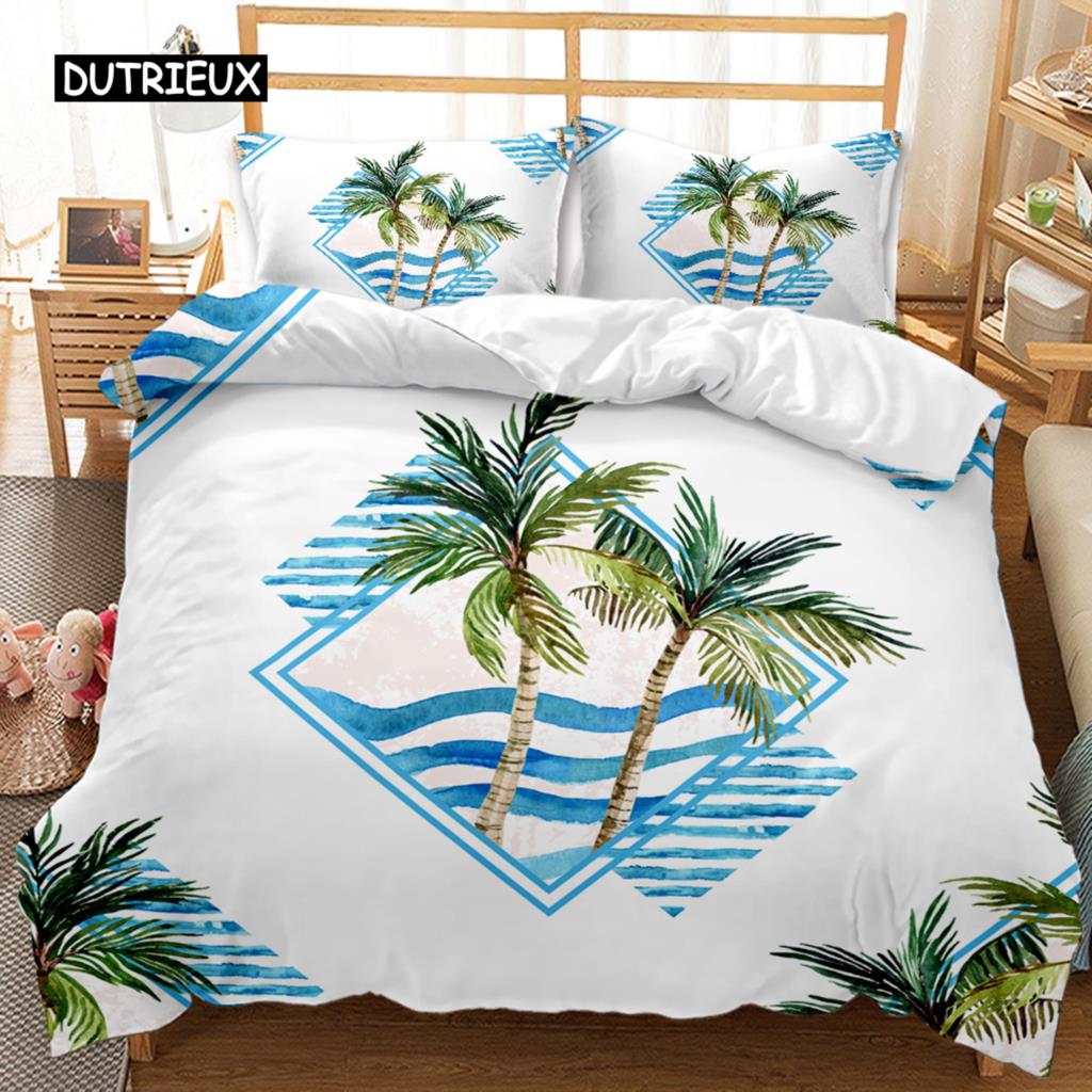 Flower Duvet Cover Set Colorful Flower Fresh Garden Botanical Twin Comforter Cover Women Flower Polyester Bedding Set Queen King