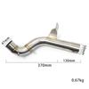 F750GS F850GS Motorcycle Exhaust Muffler Middle Link Pipe Connect Slip On Connector For BMW F750 F850 F 750 850 GS ADV 2020 2019