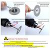 Electroplated Diamond Cutting Disc for Jade, 16-60mm, for Electric Grinder