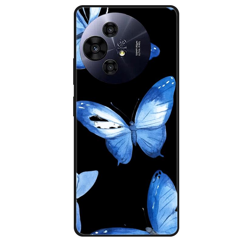 For TCL 50 Pro NxtPaper Case 6.8" Cute Butterfly Flower Shockproof Silicone Soft Cover For TCL 50 NxtPaper 50Pro 50NxtPaper Capa