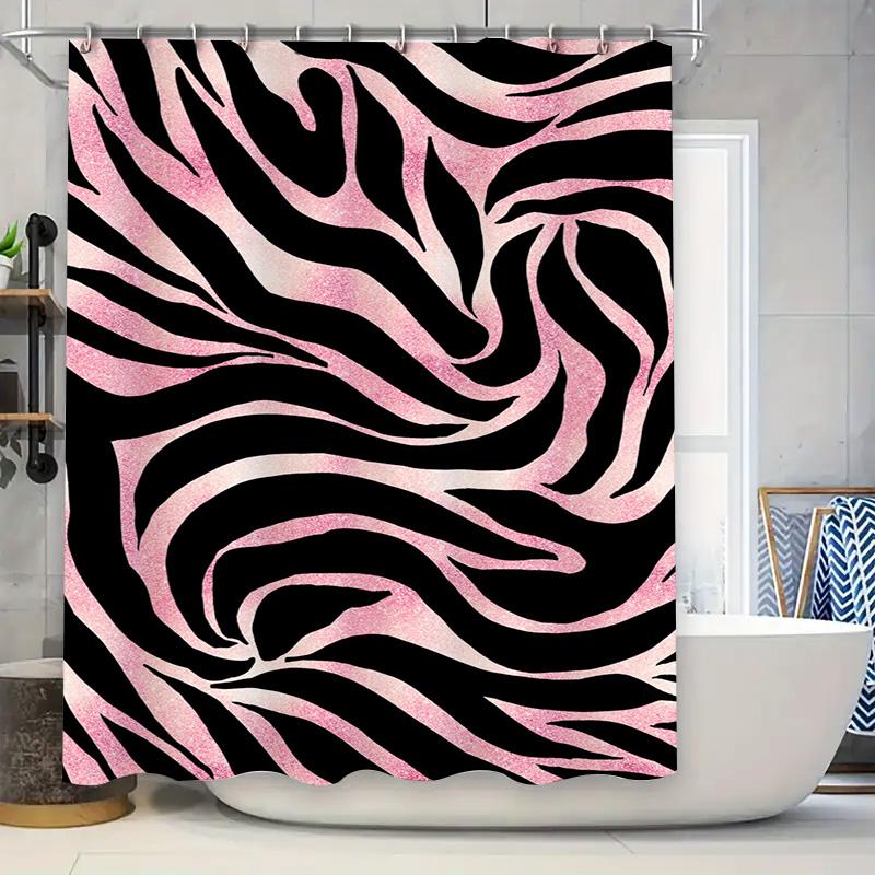 

Colorful Bathroom Shower Curtain With Striped Design Modern Home Decor In Blue, Purple, Pink, Green Free Shipping W60H190(CM)-1 Pcs