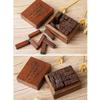 Decorative Wooden Rubber Stamp for Scrapbooking Diary Card Making Gift Wrap