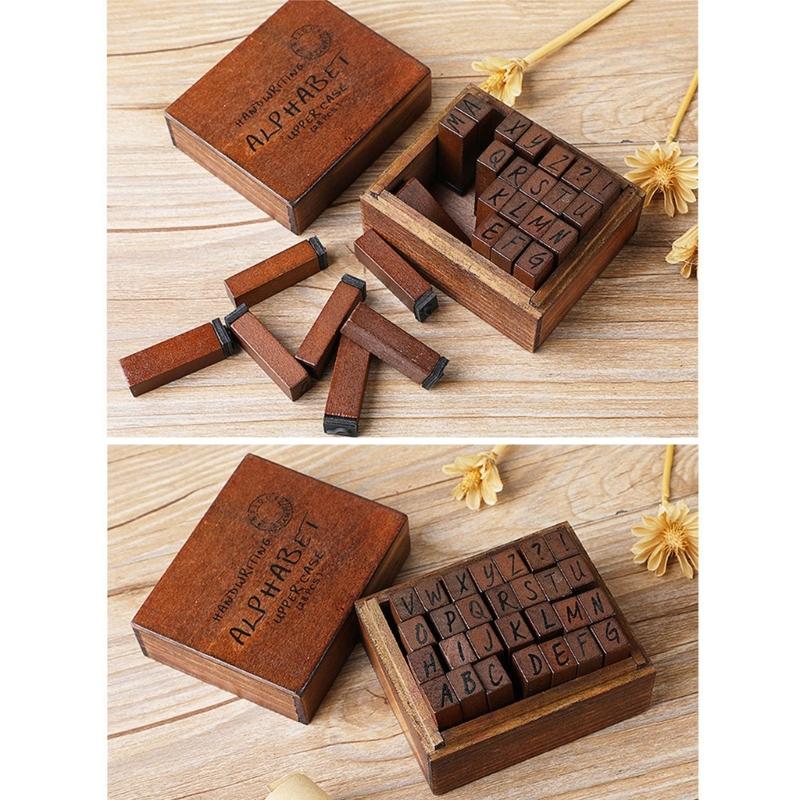 Decorative Wooden Rubber Stamp for Scrapbooking Diary Card Making Gift Wrap
