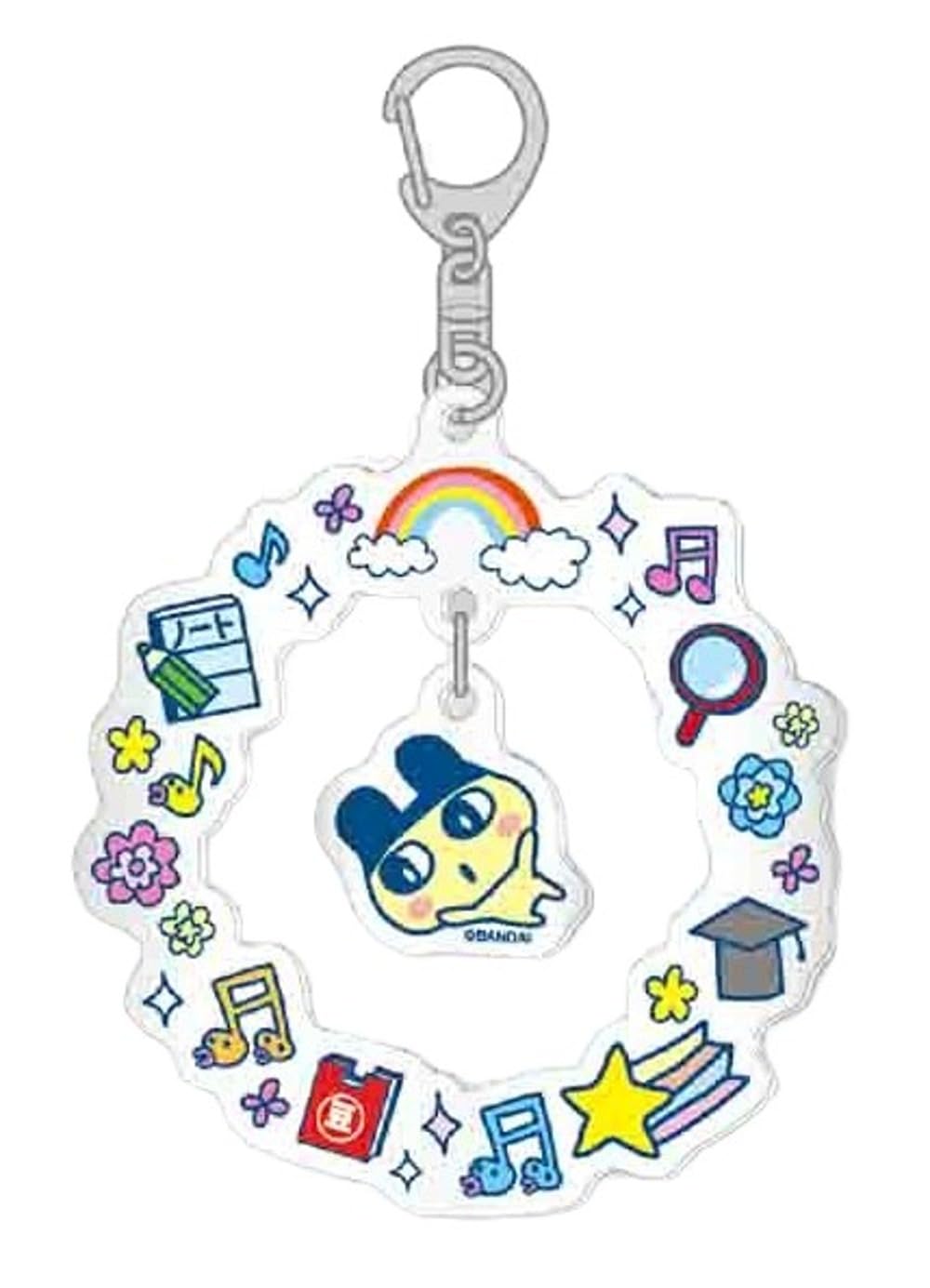 

Marimo Craft Акриловый брелок-подвеска Tamagotchi, Маметчи, Ш74 x В80 x Г3мм, TMGC-001