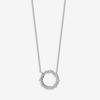 Estelle Official Women's Silver Rhodium-Plated Cubic Zirconia Necklace (Product Code: 0772-4362-0019-0000)