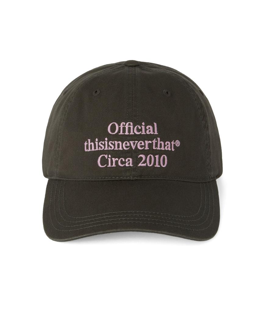 This Is Never Those Times Cap Charcoal