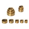 5pcs HSS Drill Bit High Speed Steel Carbide Tip Hole Saw Tooth Cutter Metal Drilling Woodwork Cutting Carpentry Crowns