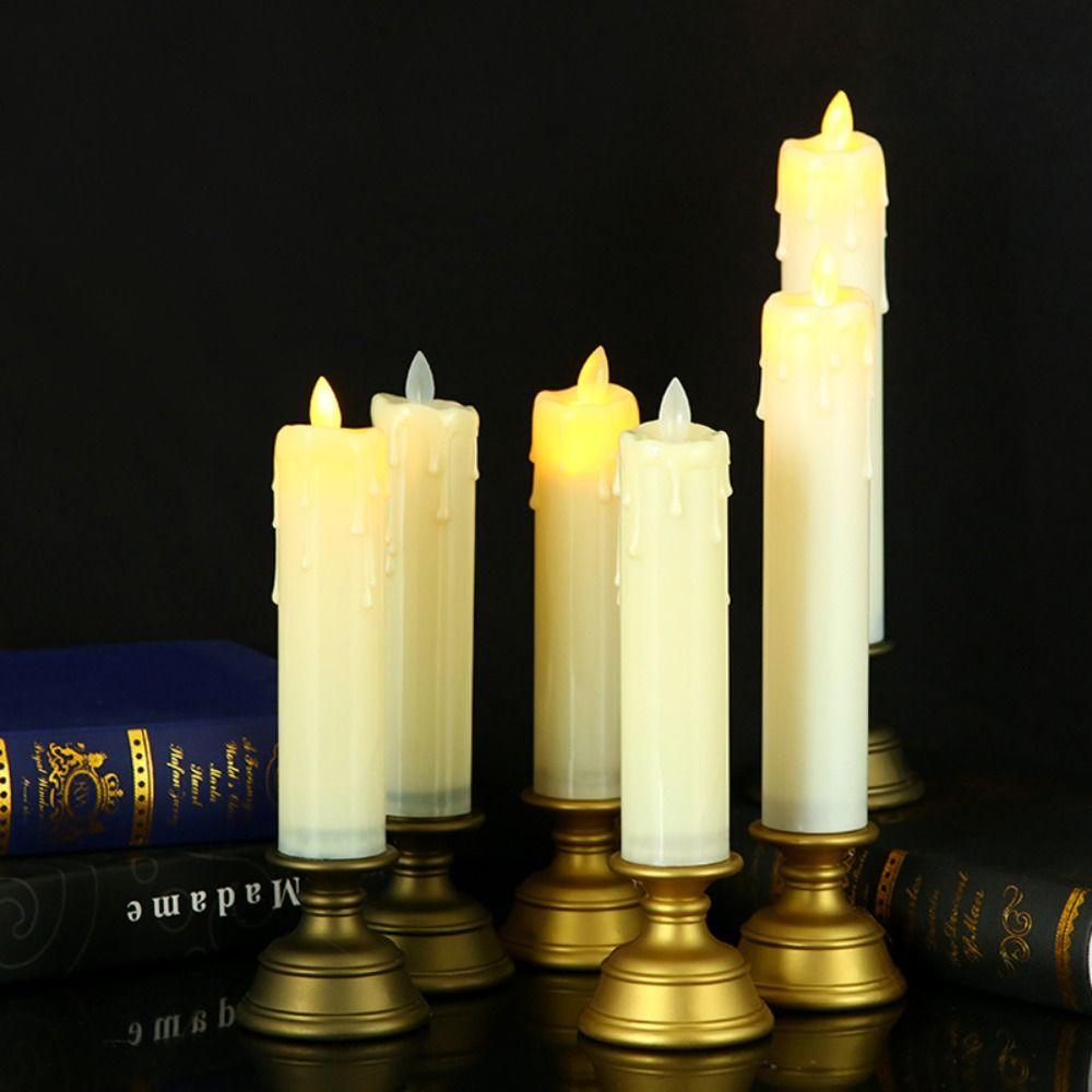Battery Operated LED Candles Home Decoration Candle Lights High Quality Electronic Candles