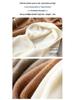 Women's Hooded Sweater: New Autumn/Winter Loose Fit Core-Spun Yarn Pullover