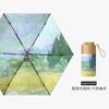 40% off sun umbrella gold glue sunscreen umbrella UV protection parasol mini convenient weather and rain umbrella supports customization