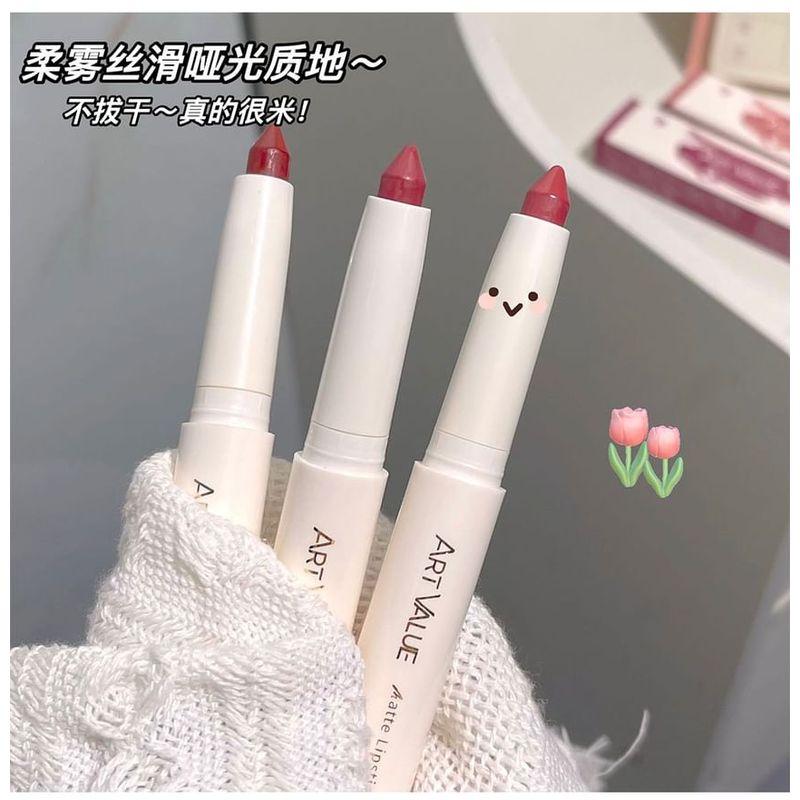 Art Value - Soft Silky Matte Lipstick Pen - 6 Colors