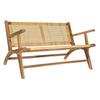 DKD Home Decor-Bench DKD Home Decor Natural Brown 120 X 76 X 68 Cm