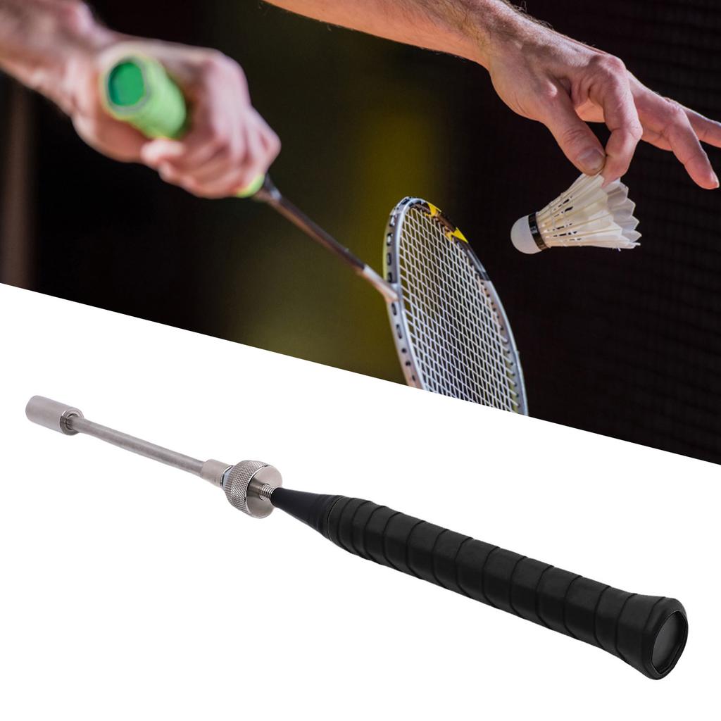 Badmintonová raketa Swing Trainer se zvukem a pocitem úderu Ergonomické přenosné badmintonové tréninkové vybavení Cvičný nástroj
