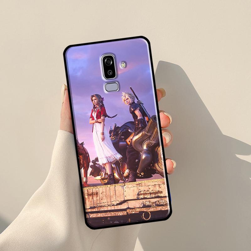Aerith Gainsborough Final Fantasy Case For Samsung Galaxy J3 J5 J7 2017 A3 A5 J1 2016 J4 J6 Plus A6 A7 A8 A9 J8 2018 Coque