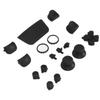 Replacement Buttons L2 R2 Full Buttons Set Replacement Button Repair Kit for PS5 ControllerBlack