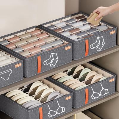 Organizador de gavetas e armários para quarto, meias, sutiã, caixas de armazenamento de roupas, guarda-roupa, organizador de roupas, calças, meias