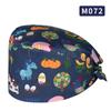 Unisex All-Cotton Printed Surgical Cap for Medical and Food Services