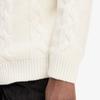 Fred Perry [sharp] Chunky Cable Knit Sweater   Ecru Afpm2438562 560