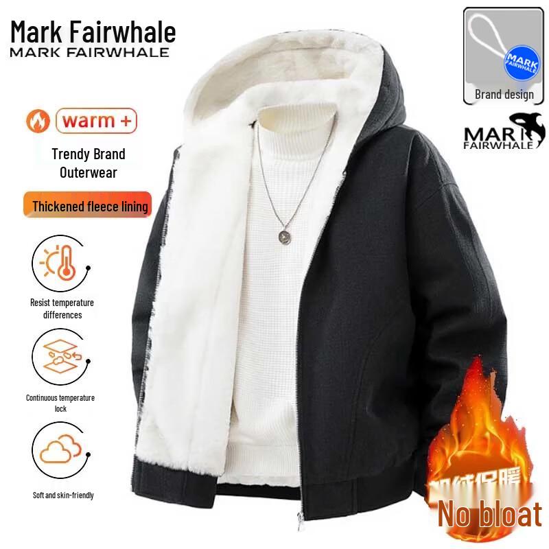 Mark Fairwhale Men's Hooded Winter Jacket