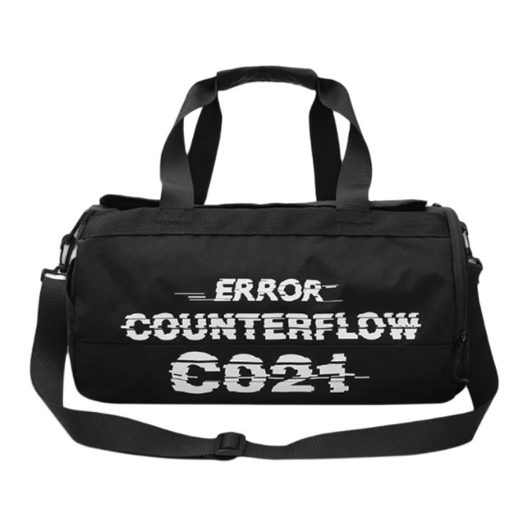 New LiNing Polyester Gym Bag Medium Size Unisex Black ABLS744