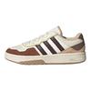 adidas Originály Courtic Pohodlné Protišmykové Odolné Nízke Skate Topánky Unisex Skate Topánky Biela Hnedá JQ3152