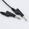 0.5m 1m Dual 4mm Banana Plug to banana Plug Stackable Multimeter Test Leads Multimeter Cables Electrical Red/Black 1000V 10A 15A