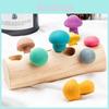 Mushroom Harvest Wooden Toy For Early Education And Concentration Skills Development