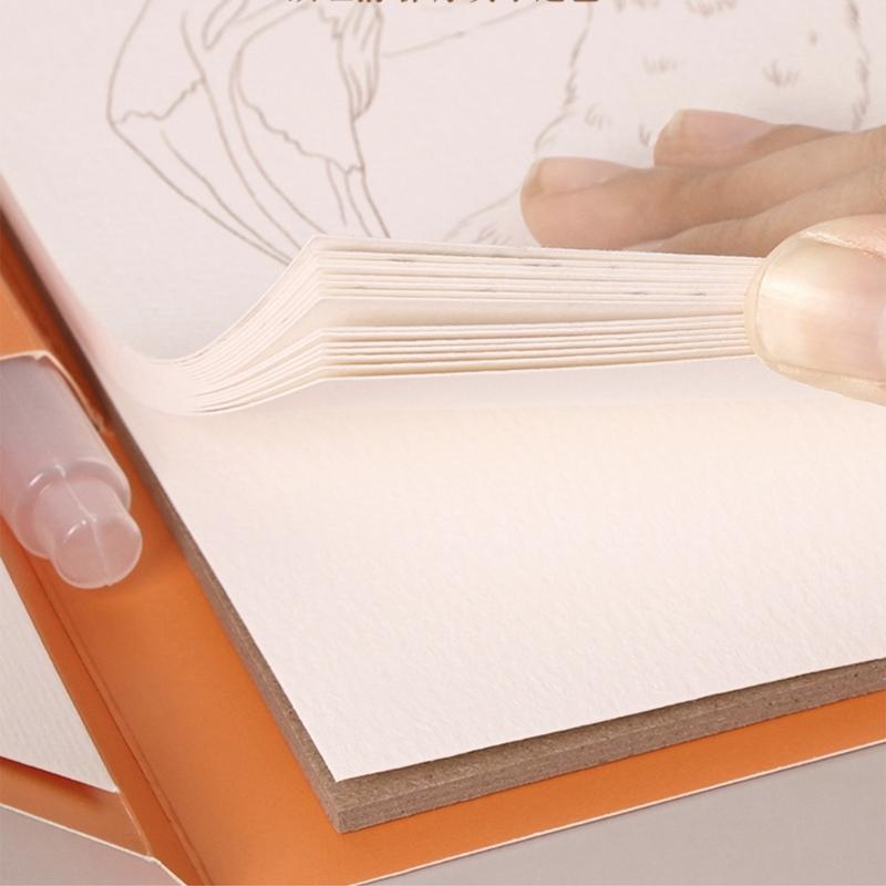 Beginner Friendly Watercolor Coloring Book Features Sketched Designs Blank Pages and Palette Perfect for Creativity