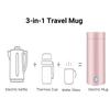 AD23-3 In 1 Mini Electric Kettle 304 Stainless Steel Food Grade Fast Boil And Auto Shut Off Heating Mug EU Plug For Tea Coffee M