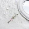 Unique Heart Phone Charm Butterfly Krychain Keyring for Girls Backpack and Bag
