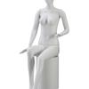 Minimalist Full-Body Female Mannequin for Clothing Display, Wedding Dresses, and Lingerie