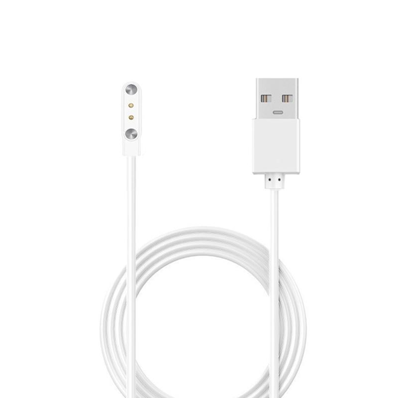 Cavo di Ricarica Rapida USB Porta Dati Adattatore Caricabatterie Dock Staffa Magnetica Supporto per 2 Pin per Smartwatch