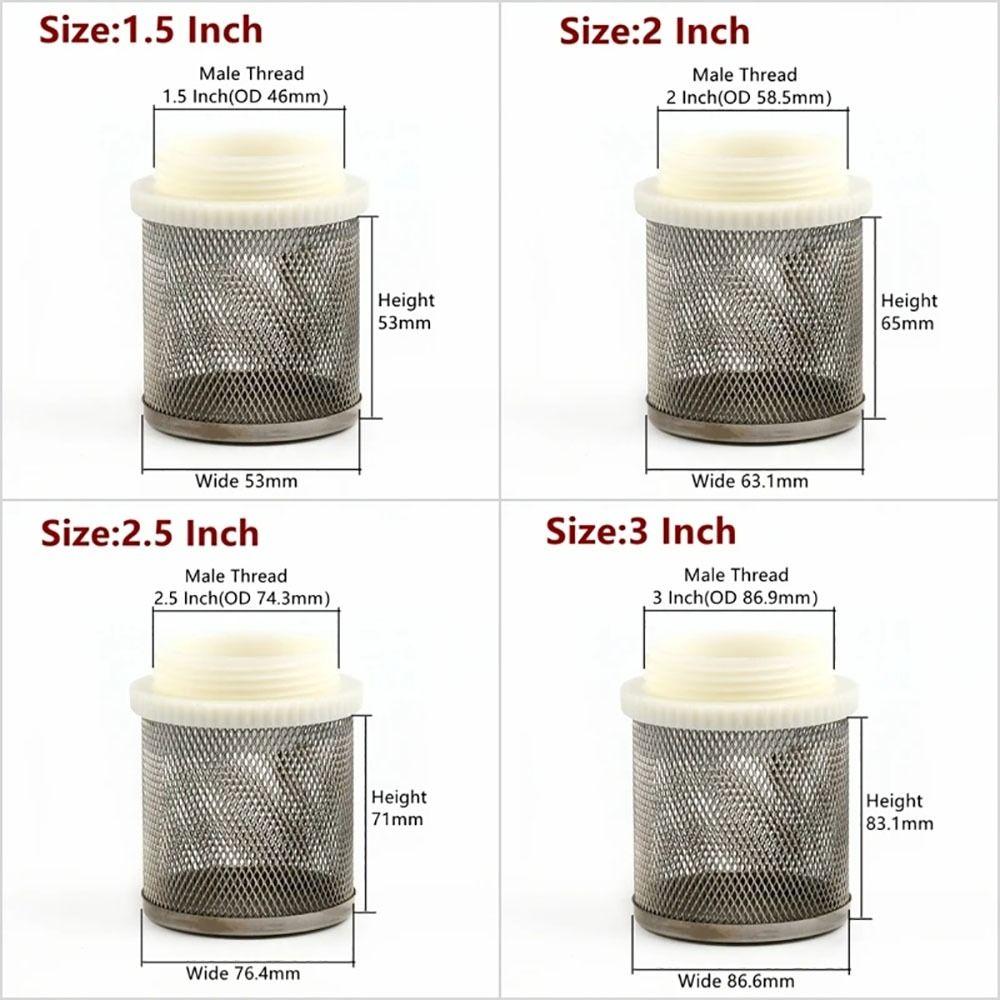 1Pcs Water Clean Mesh Screen Filter Net Filter  for Micro Irrigation Aquarium Fish Tank