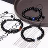 12 Constellations Woven Bracelet Creative Fashion Bracelet Adjustable Beaded Bracelet Jewelry Gift for Men Women
