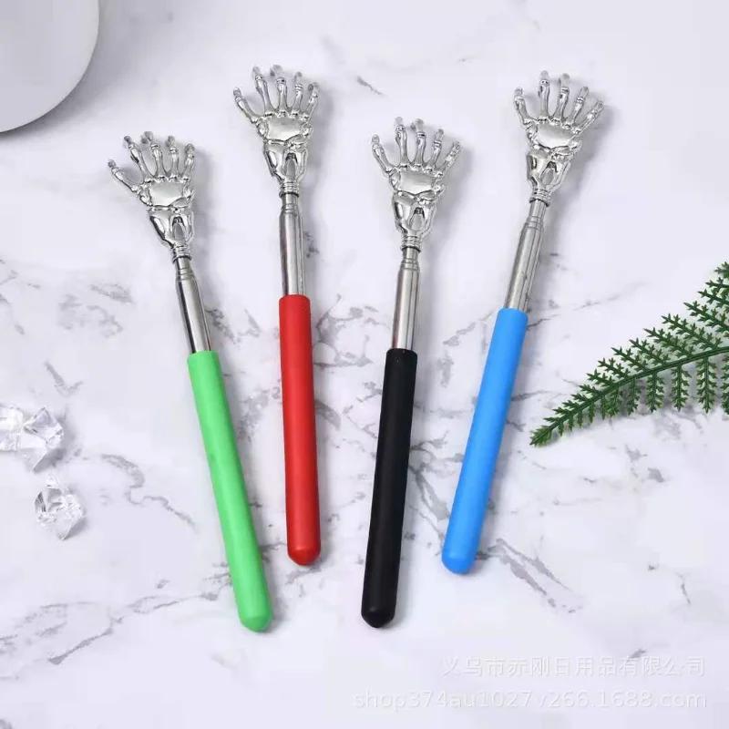 

Чесалка для спины телескопическая Чесалка для спины из нержавеющей стали скребок для спины выдвижной телескопический зуд