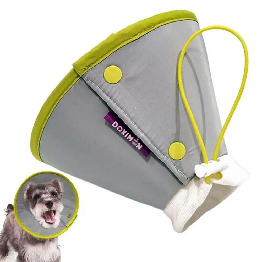 Anti-bite Cat Cone Collar Lightweight Pet Protective Cover Cat Wound Recovery Sleeve Recovery